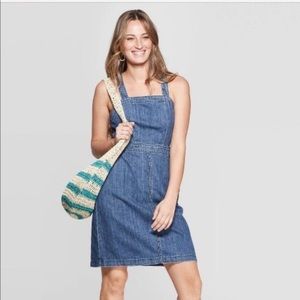 Denim Overall Dress